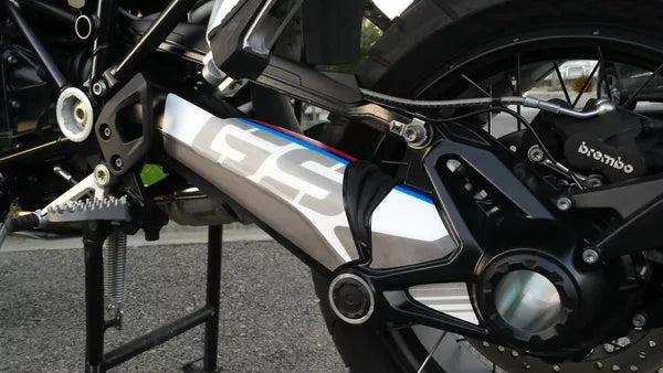 SET ADESIVI GRAFICHE BMW R1200 GS GSA R1250 CARDANO FORCELLONE - GRAFICA LOGO GS