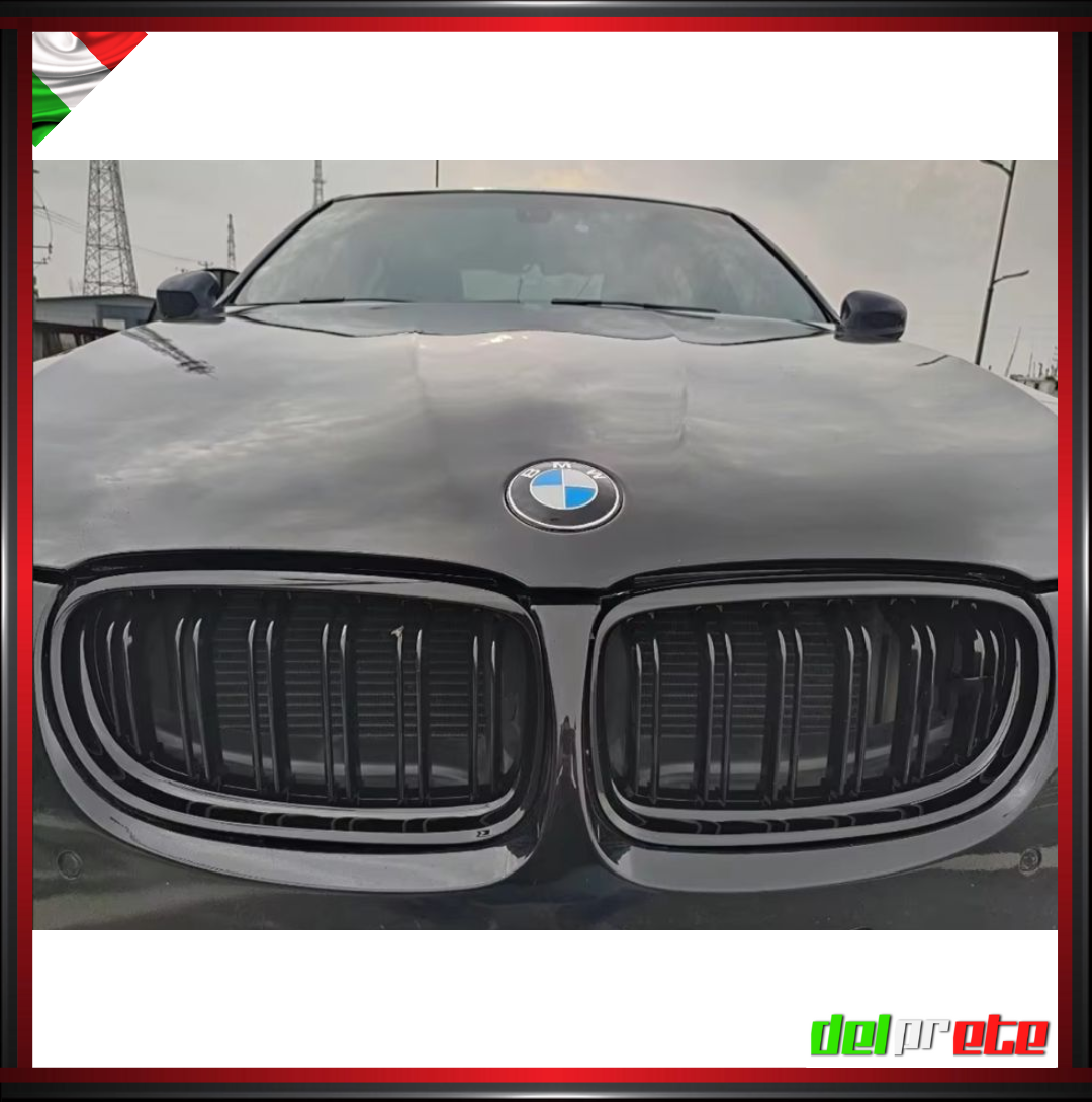SET GRIGLIA RENI BMW SERIE 3 E90 E91 (09-12) LCI RESTYLING CALANDRA MASCHERINA