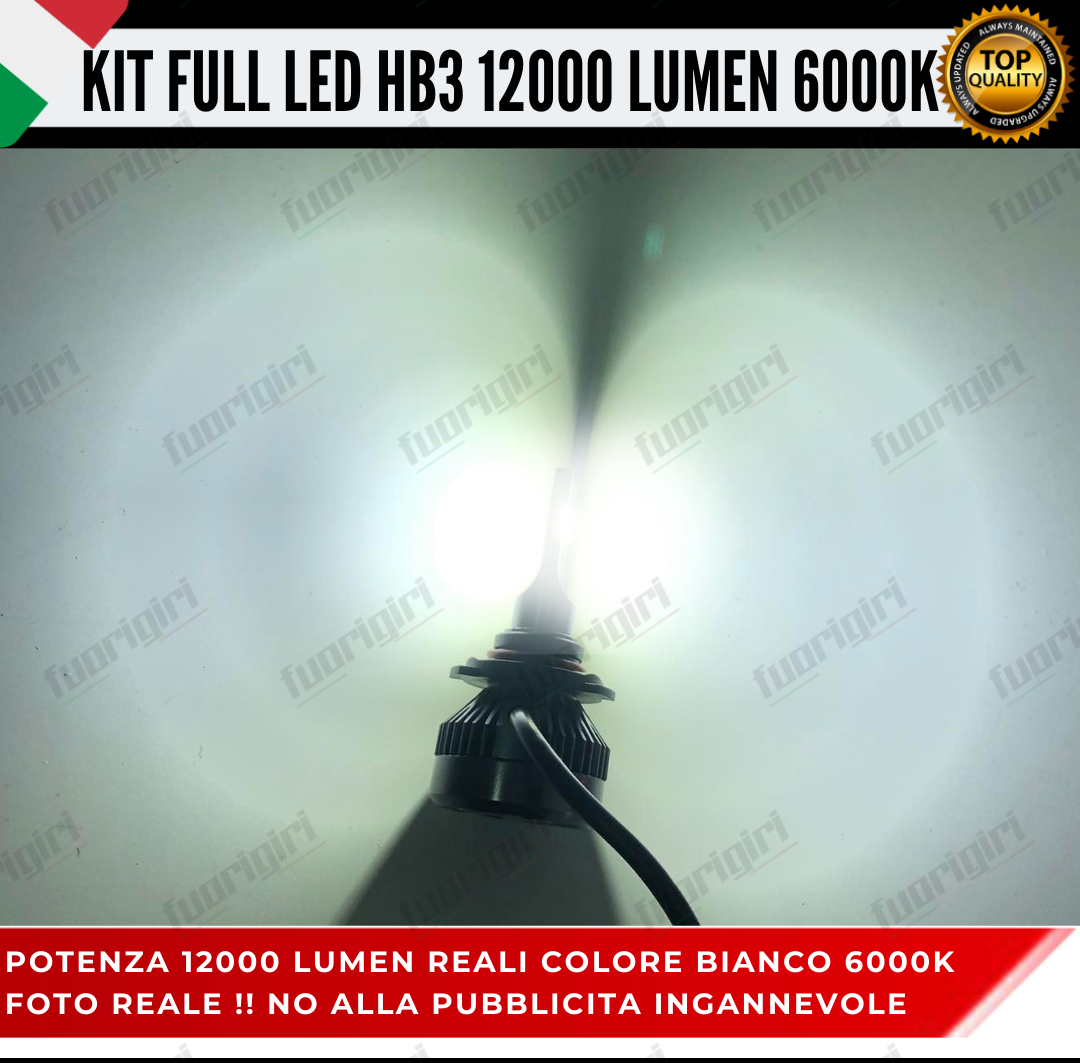 KIT FARI FULL LED 12000LUMEN FIAT FREEMONT ANABBAGLIANTI ABBAGLIANTI POSIZIONE 6000K