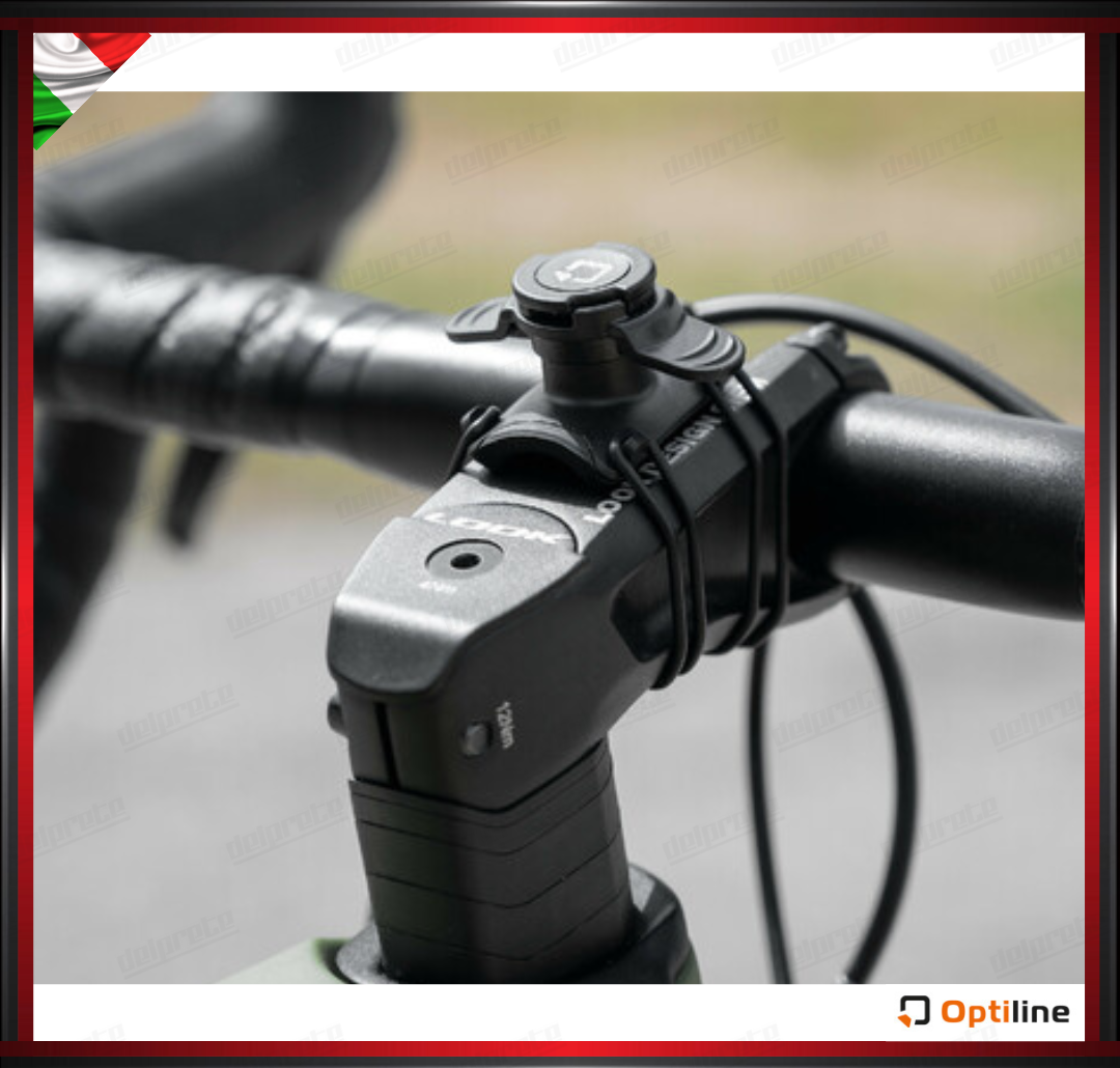 SUPPORTO CELLULARE CON ATTACCO AL MANUBRIO BICI BIKE ADATTO A MANUBRI CON DIAMETRO 22 FINO A 33 MM