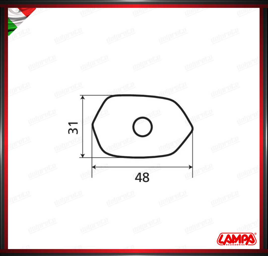 LAMPA SET ADATTATORI INDICATORI DI DIREZIONE FRECCE COMPATIBILE PER KAWASAKI DAL 2012