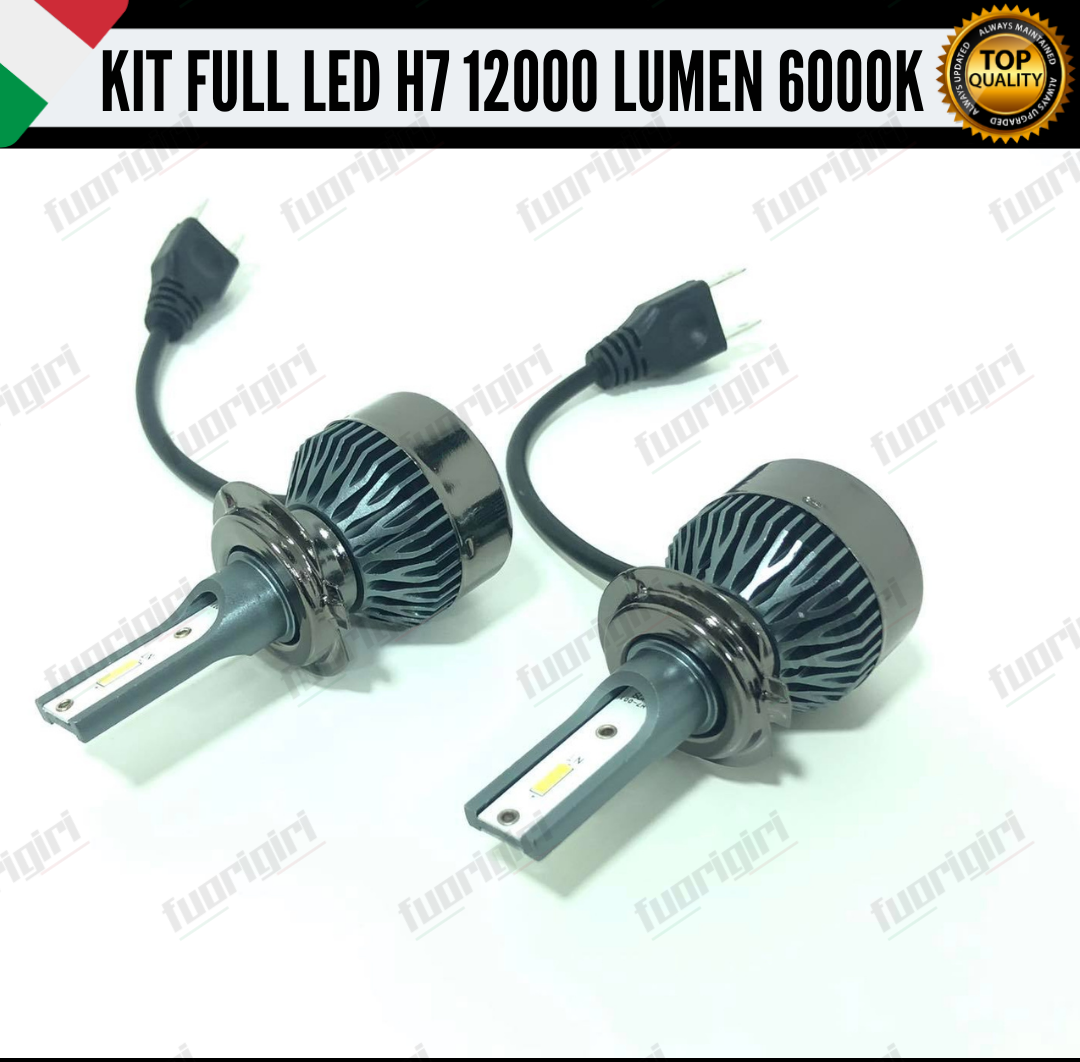 KIT FULL LED CITROEN C3 MK3 III H7 ANABBAGLIANTI 6000K BIANCO 12000 LUMEN CANBUS