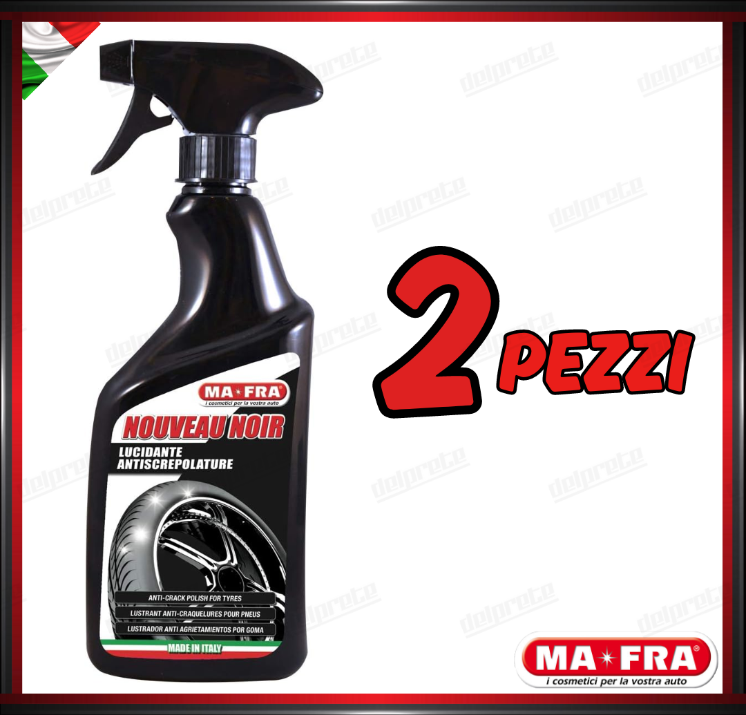 MAFRA - NOUVEAU NOIR NERO GOMME LUCIDANTE PROTETTIVO PNEUMATICI 500ML