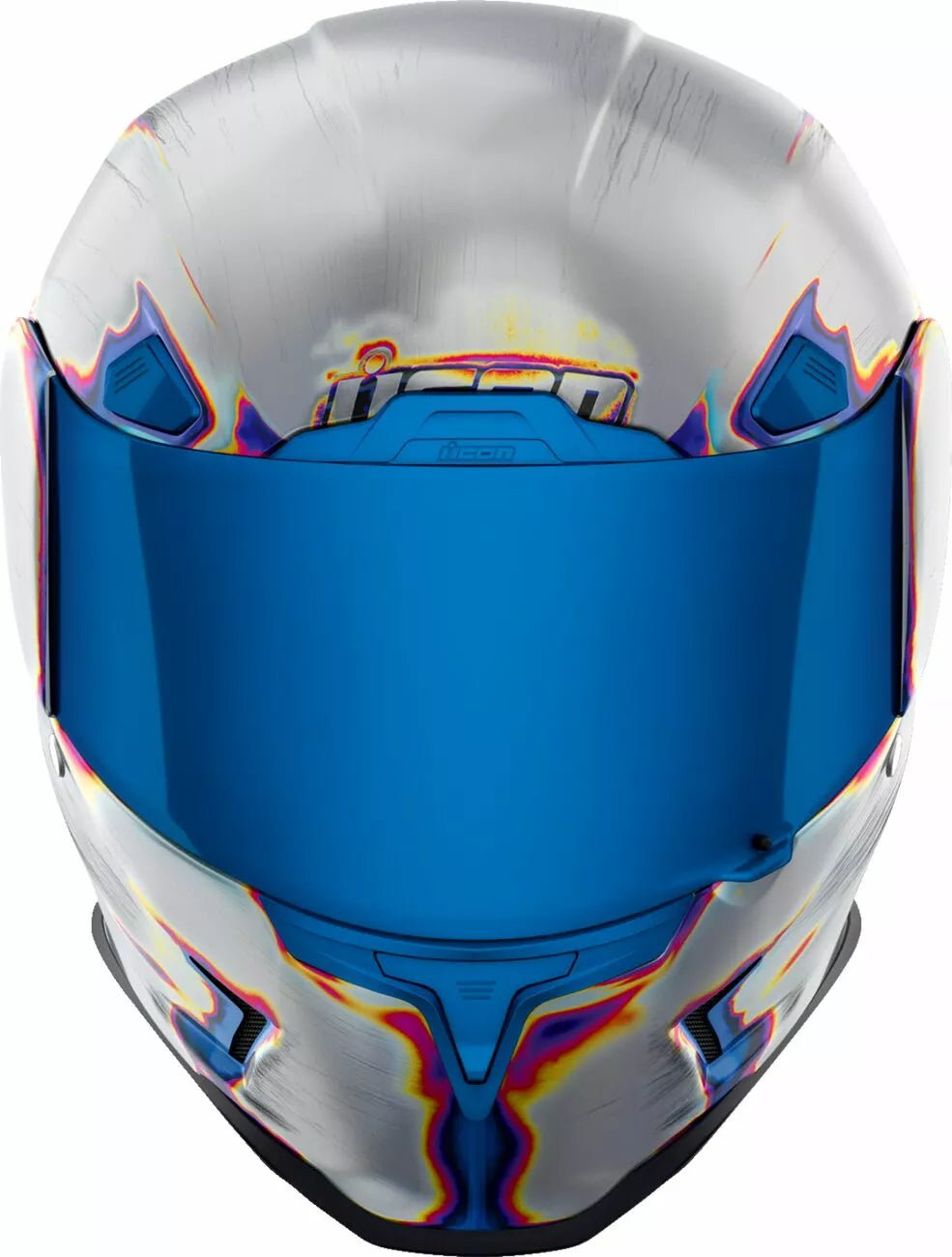 CASCO INTEGRALE - ICON AIFRAME PRO RE-ENTRY - OMOLOGATO ECE 2206 METAL