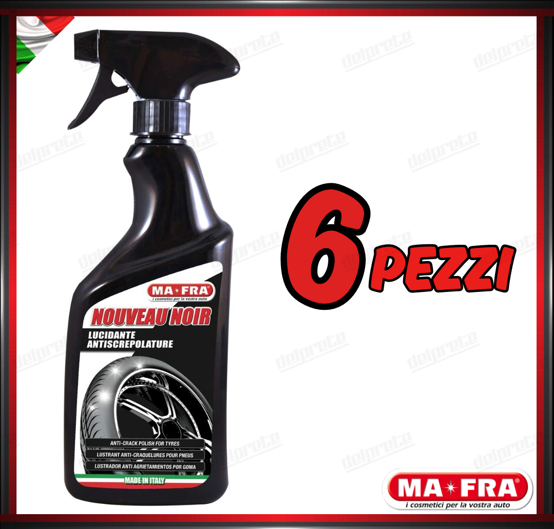 MAFRA - NOUVEAU NOIR NERO GOMME LUCIDANTE PROTETTIVO PNEUMATICI 500ML