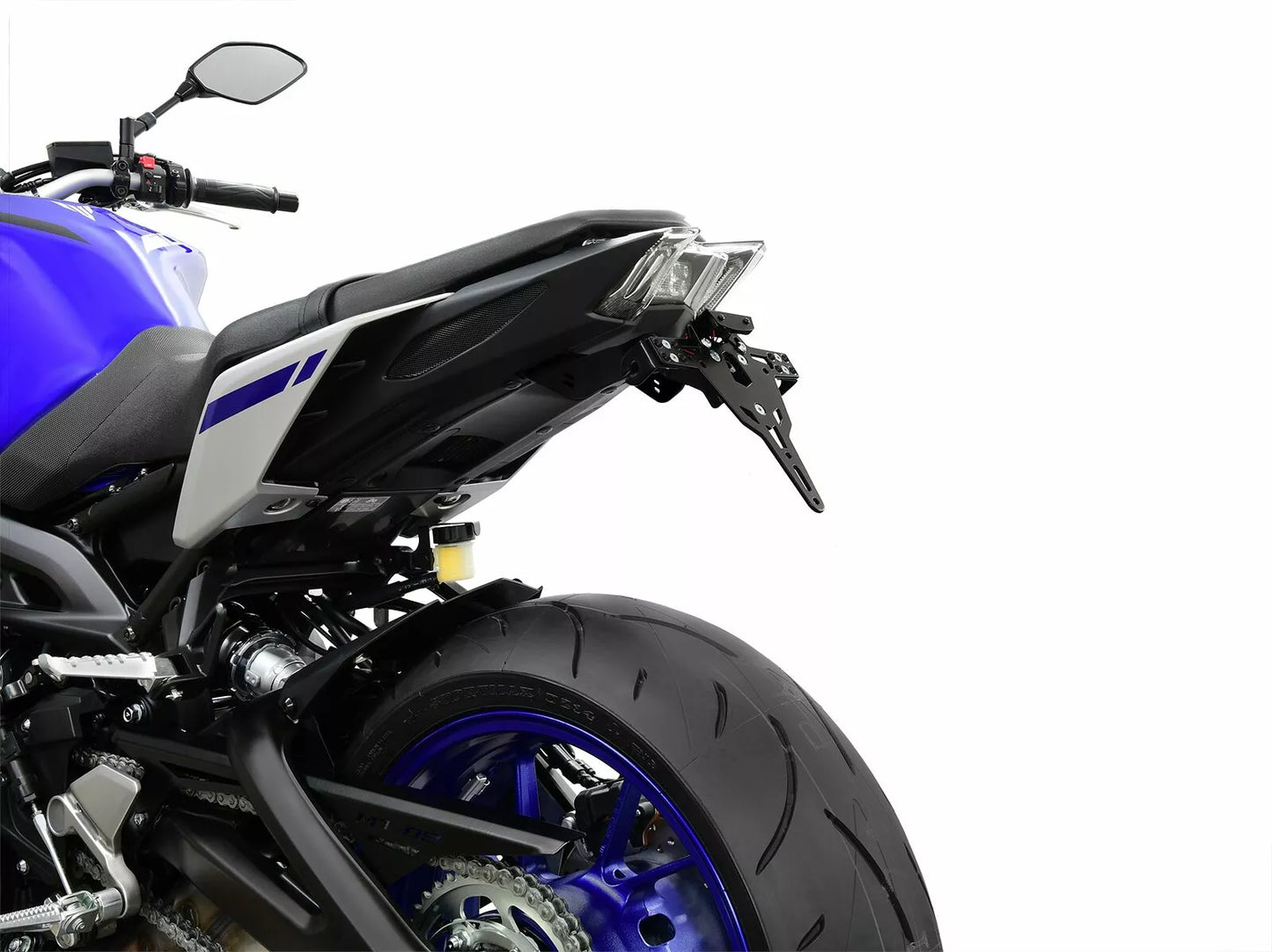 ZIEGER - PORTATARGA REGOLABILE YAMAHA MT-09 LUCE TARGA 2017-2020 - TIPO B