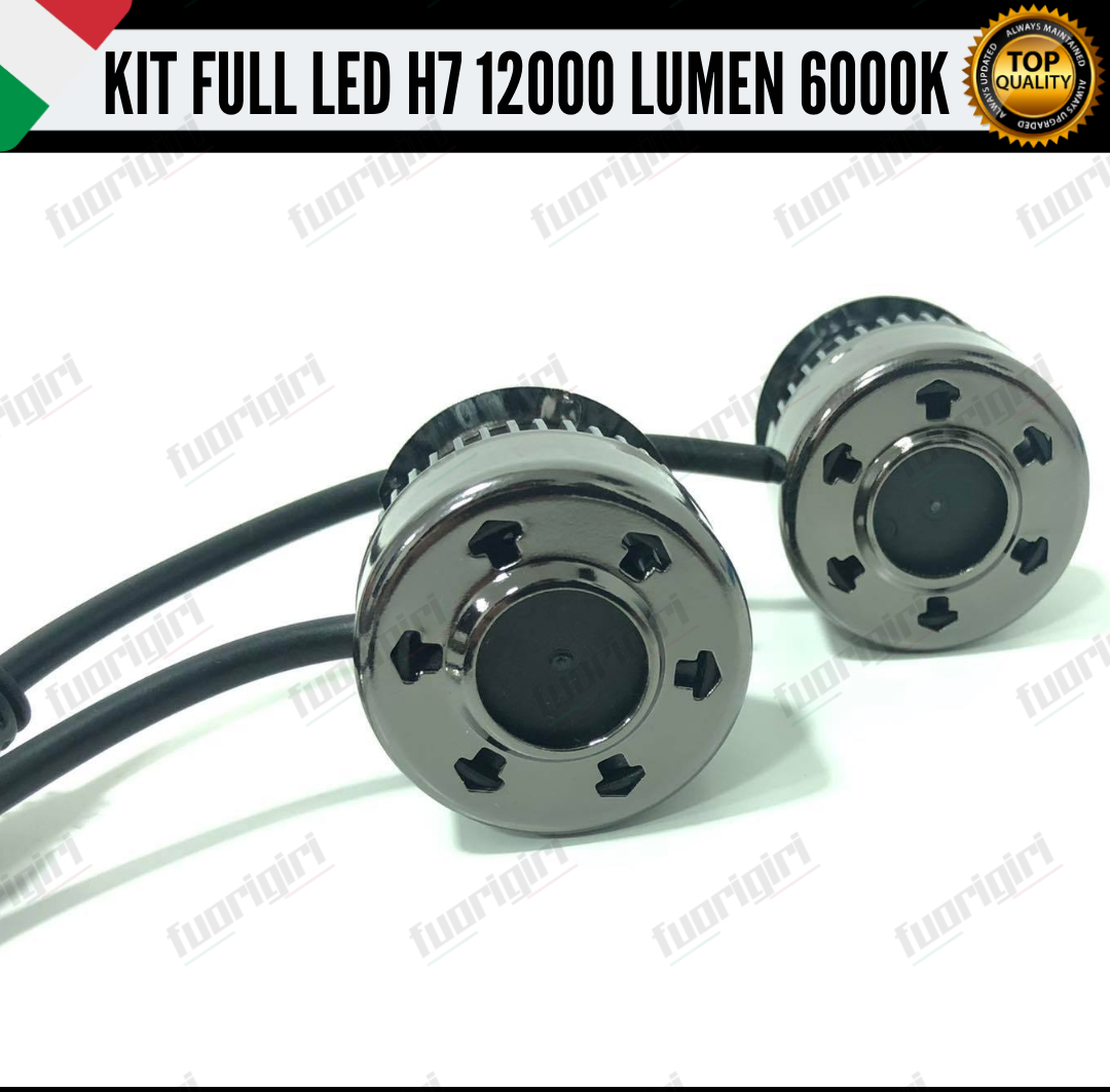 KIT FULL LED CITROEN C3 MK3 III H7 ANABBAGLIANTI 6000K BIANCO 12000 LUMEN CANBUS