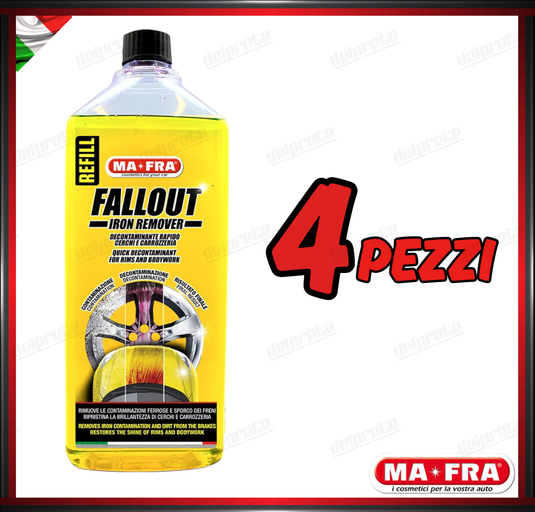 MAFRA - FALLOUT IRON REMOVED DECONTAMINANTE PULITORE CERCHI 1LT
