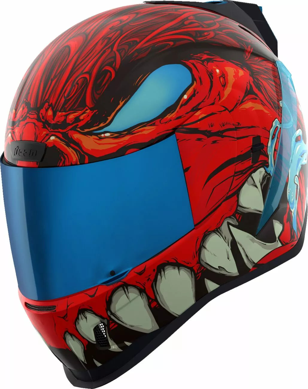 CASCO INTEGRALE - ICON AIRFORM MANIK'RR MIPS - OMOLOGATO ECE 2206 ROSSO AZZURRO