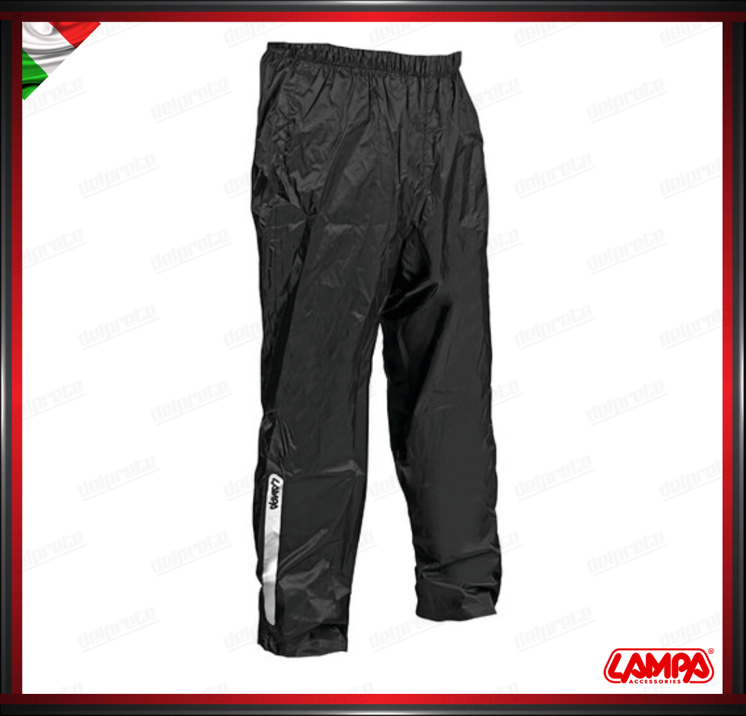 LYVIATAN - PANTALONE ANTIPIOGGIA INSERTI RIFLETTENTI ELASTICIZZATI - LAMPA