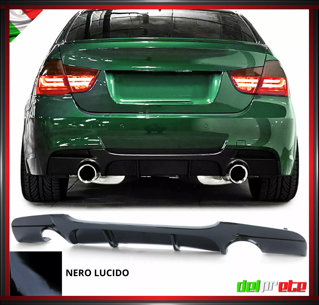 DIFFUSORE POSTERIORE 1X1 M PERFORMANCE BMW SERIE 3 E90 E91 (04-11) TUNING M-SPORT