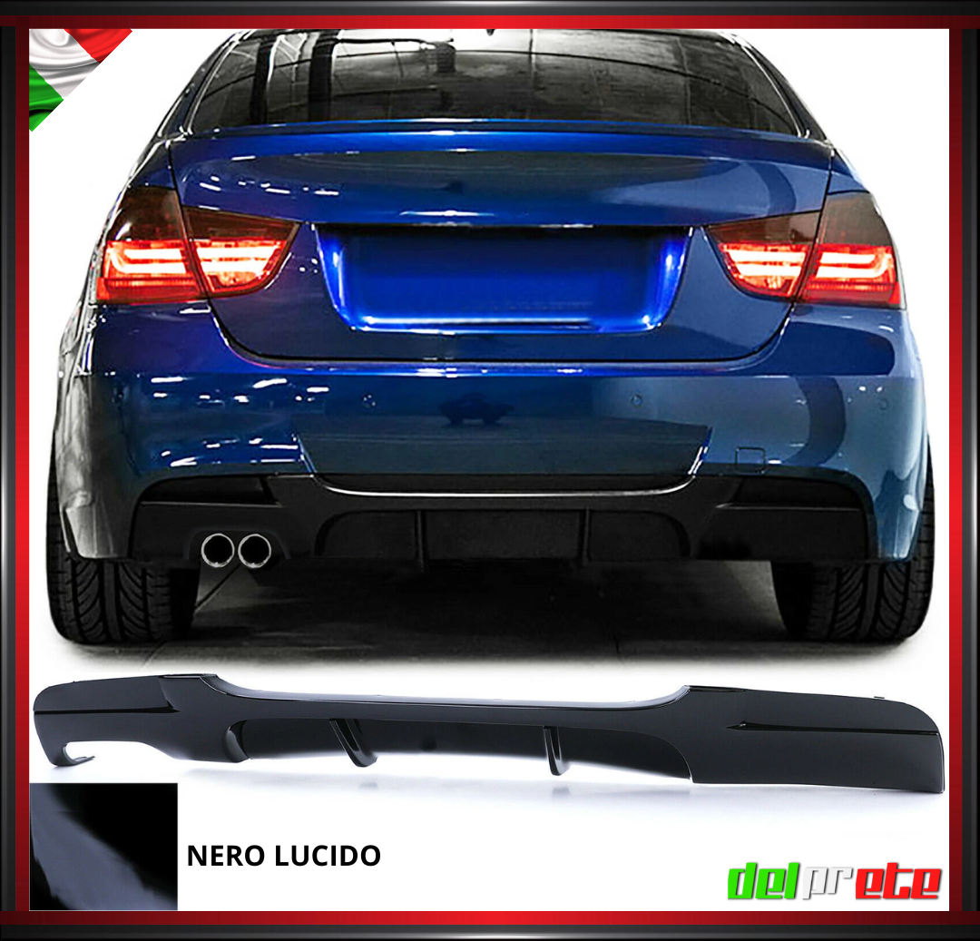 DIFFUSORE POSTERIORE M PERFORMANCE BMW SERIE 3 E90 E91 (04-11) TUNING M-SPORT