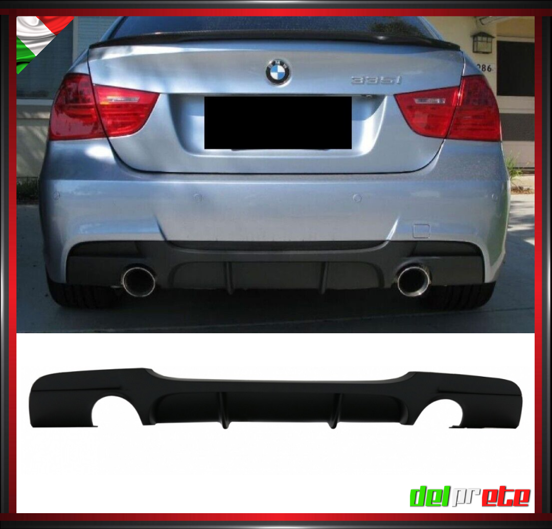 DIFFUSORE POSTERIORE 1X1 M PERFORMANCE BMW SERIE 3 E90 E91 (04-11) TUNING M-SPORT