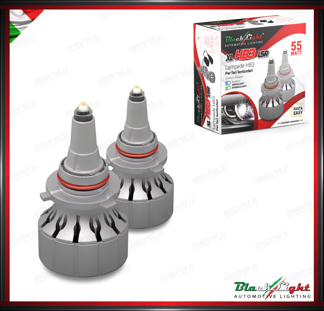 KIT HEADLIGHT LED LAMPADE HB3 12V 55W PER FARO LENTICOLARE - Lampade per  proiettori - Ultrasuono Service S.r.l.