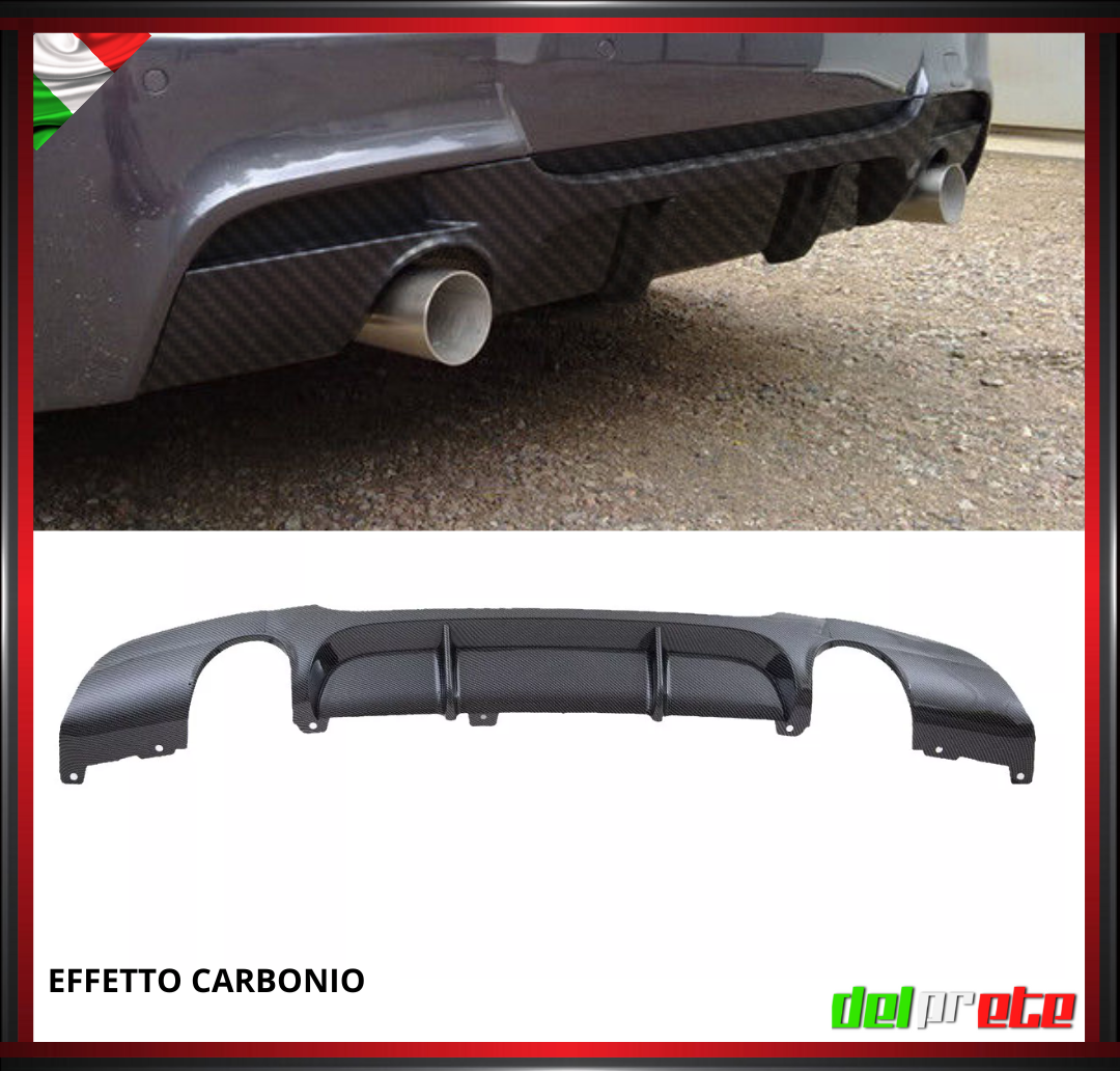 DIFFUSORE POSTERIORE 1X1 M PERFORMANCE BMW SERIE 3 E90 E91 (04-11) TUNING M-SPORT