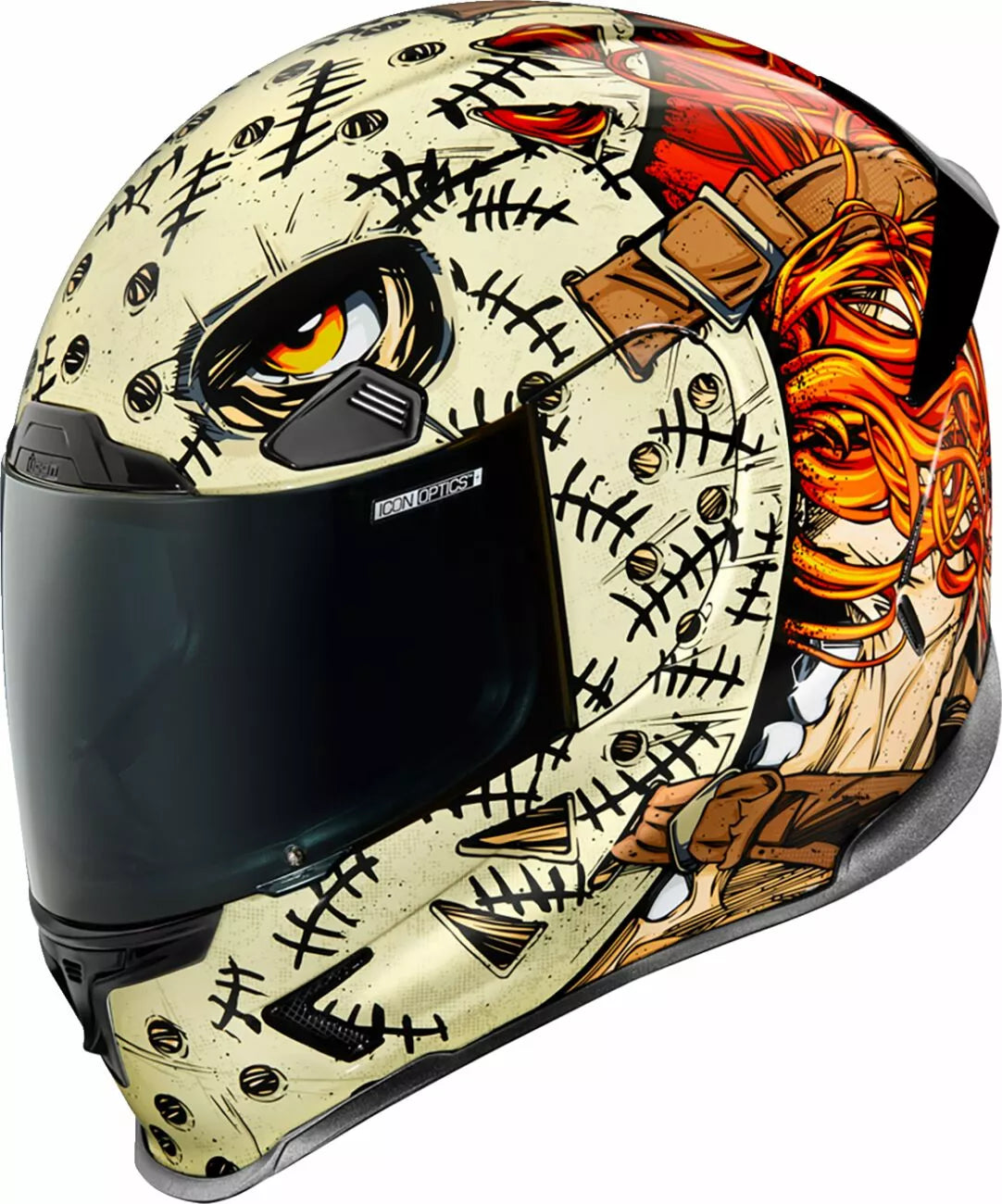 CASCO INTEGRALE - ICON AIRFLAME PRO TOPSHELF - OMOLOGATO ECE 2206