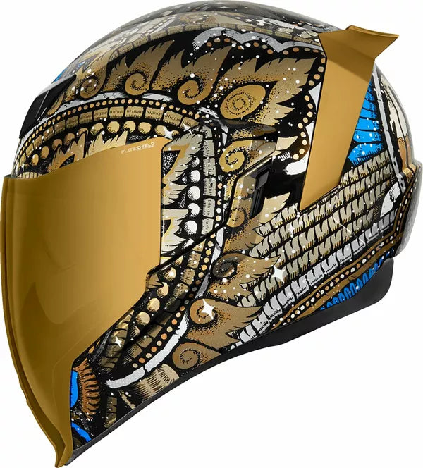 CASCO INTEGRALE - ICON AIRFLITE DAYTRIPPER ORO - ECE 2206