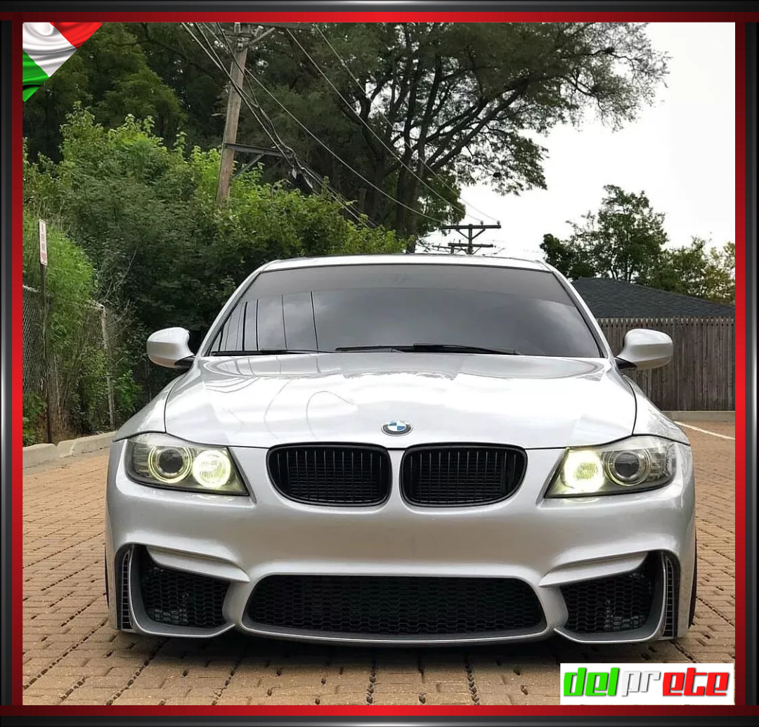 PARAURTI SPORTIVO HD TUNING BMW E90 E91 M4-LOOCK SERIE 3 ( PRE RESTYLING )