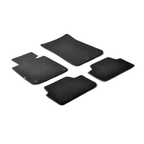 LAMPA - SET TAPPETINI IN MOQUETTE SU MISURA BMW SERIE 1 E81 E87 E88 E82 CON GANCI