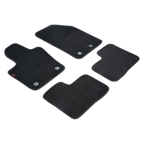 LAMPA - SET TAPPETINI IN MOQUETTE SU MISURA FIAT 500X CON GANCI (09/14>)