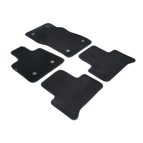 LAMPA - SET TAPPETINI IN MOQUETTE SU MISURA ALFA ROMEO STELVIO (03/17>) CON GANCI