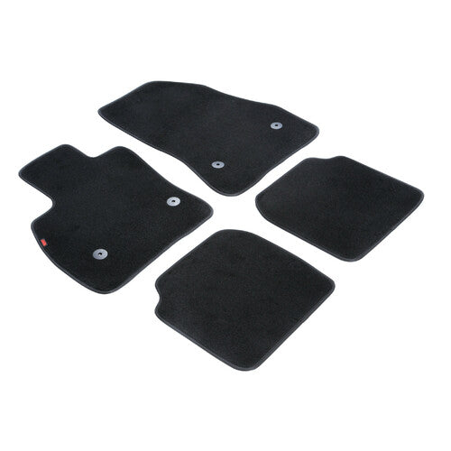 LAMPA - SET TAPPETINI IN MOQUETTE SU MISURA FIAT 500L / CROSS (06/17>12/22) CON GANCI