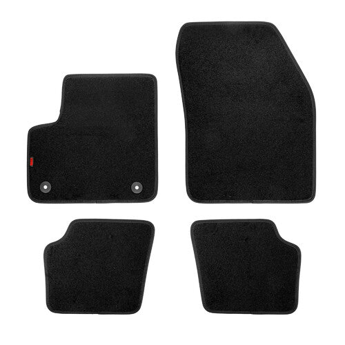 LAMPA - SET TAPPETINI IN MOQUETTE SU MISURA JEEP AVENGER CON GANCI (elettrica)
