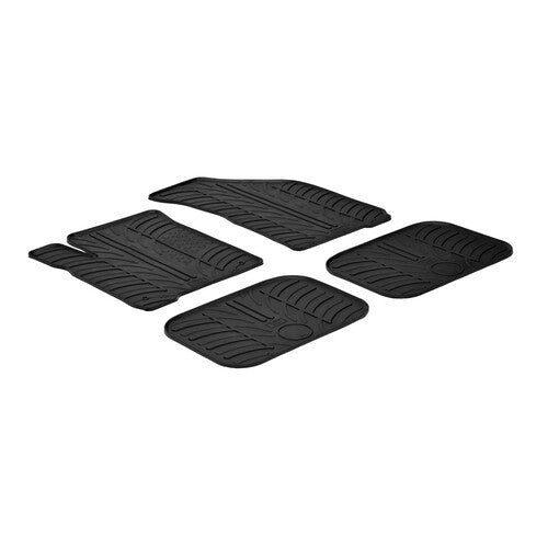 LAMPA - SET TAPPETINI IN GOMMA SU MISURA FIAT FREEMONT CON GANCI