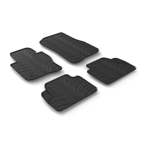 LAMPA - SET TAPPETINI IN GOMMA SU MISURA BMW SERIE 4 COUPE' F32 CON GANCI - AUTOMATICA
