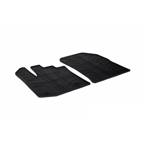 LAMPA - SET TAPPETINI IN GOMMA SU MISURA DACIA DOKKER CON GANCI 2011-2021