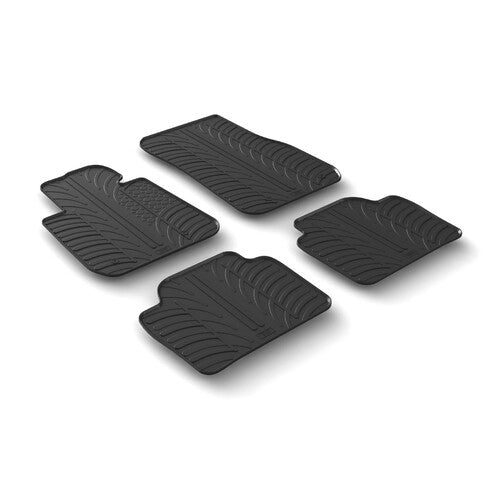 LAMPA - SET TAPPETINI IN GOMMA SU MISURA BMW SERIE 3 G20 G21 CON GANCI