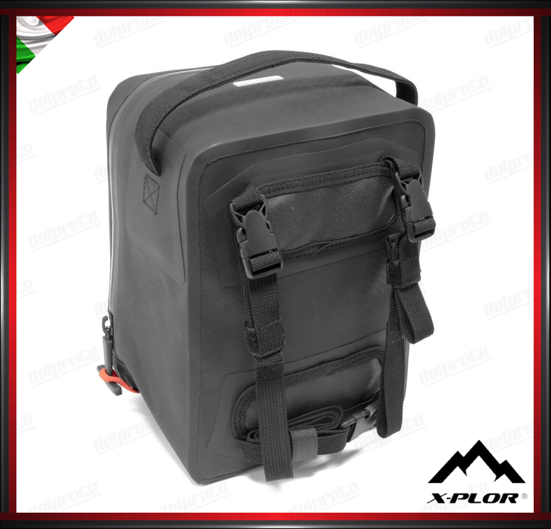 X-PLOR - BORSA SERBATOIO MAGNETICA 10 LITRI 100% IMPERMEABILE VALVOLE "EASY EXTRACT"
