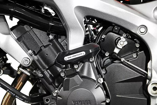SW-MOTECH - KIT TAMPONI DI PROTEZIONE PER TELAIO NERO YAMAHA FZ1 FAZER / FZ6 FAZER