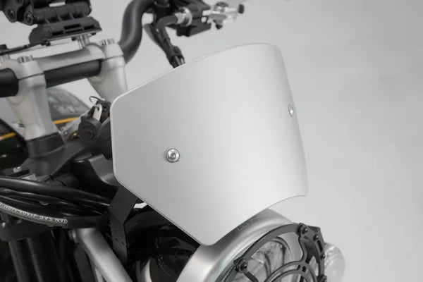 SW-MOTECH - CUPOLINO PARABREZZA IN ALLUMINIO BIANCO TRIUPH SCRAMLER 1200 XC / XE (18-)