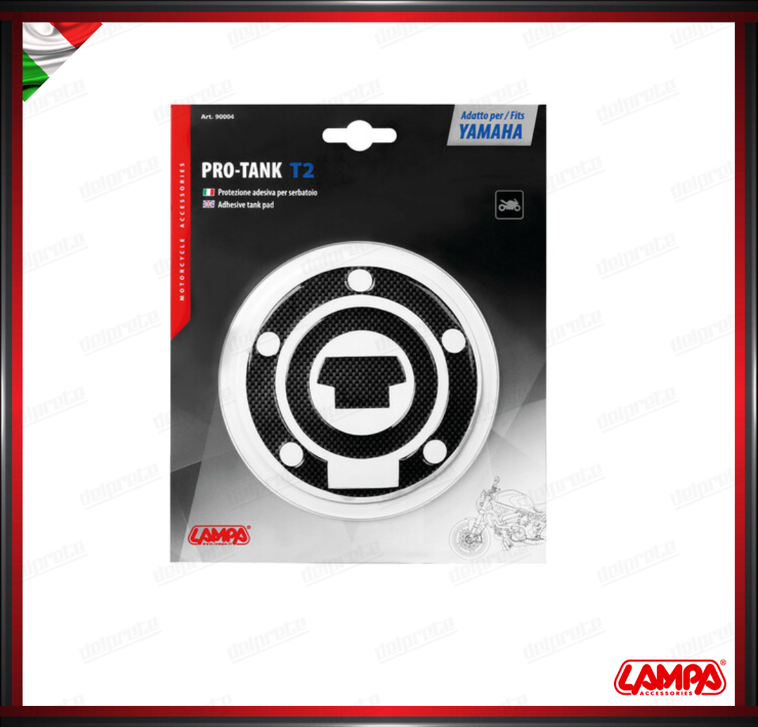 PRO TANK ADESIVO ( YAMAHA 5 FORI ) CARBON LOOK COPERTURA TAPPO CARBURANTE BENZINA LAMPA