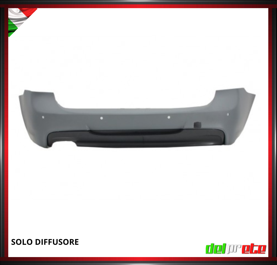 DIFFUSORE POSTERIORE M PERFORMANCE BMW SERIE 3 E90 E91 (04-11) TUNING M-SPORT