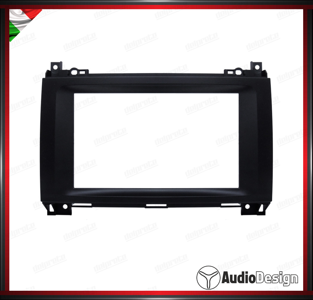 MASCHERINA 2DIN KIT MONTAGGIO AUTORADIO MERCEDES VITO 2015> / SPRINTER 2015> - AUDIODESIGN