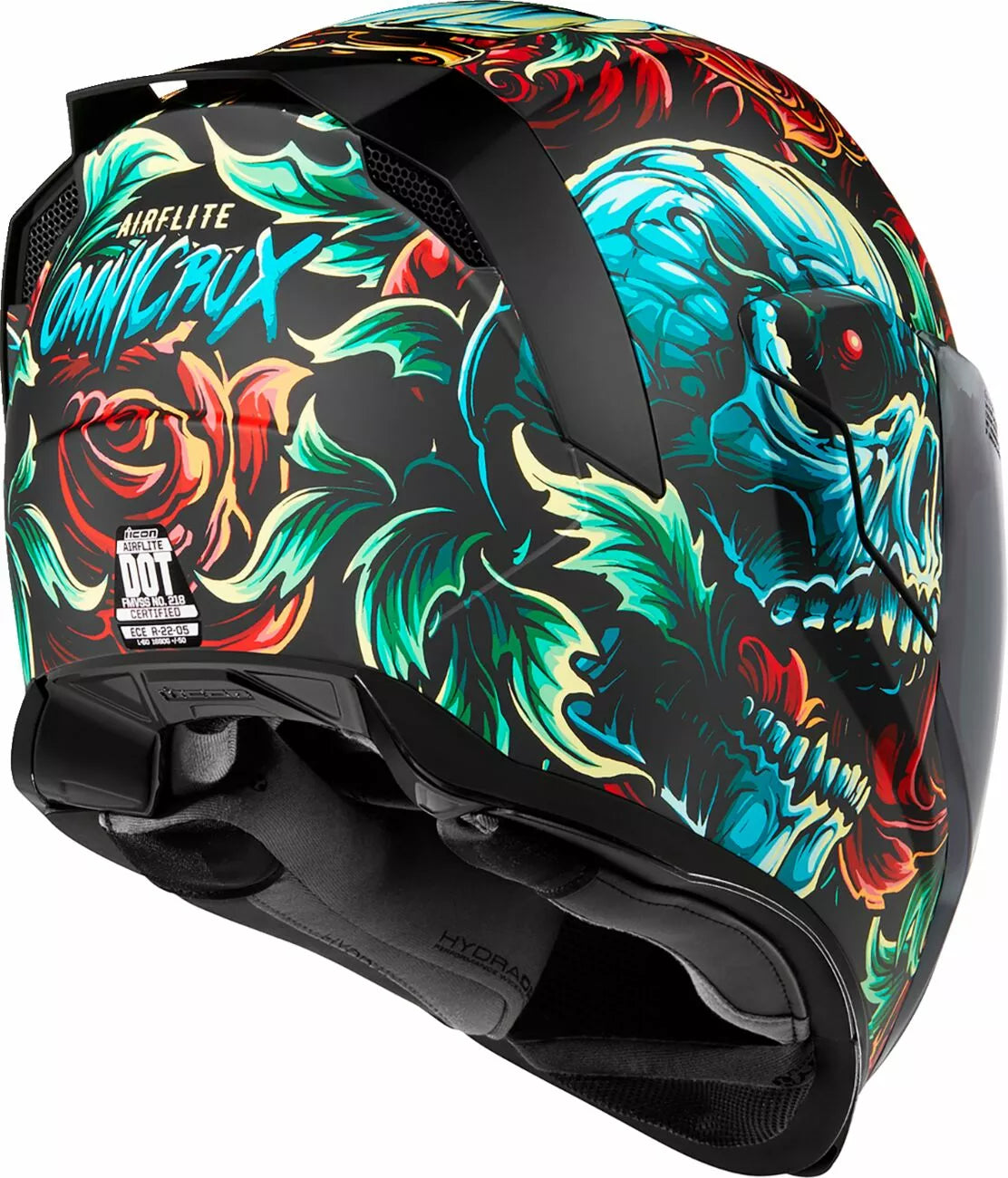 CASCO INTEGRALE - ICON AIRFLITE OMNICRUX - OMOLOGATO ECE 2206