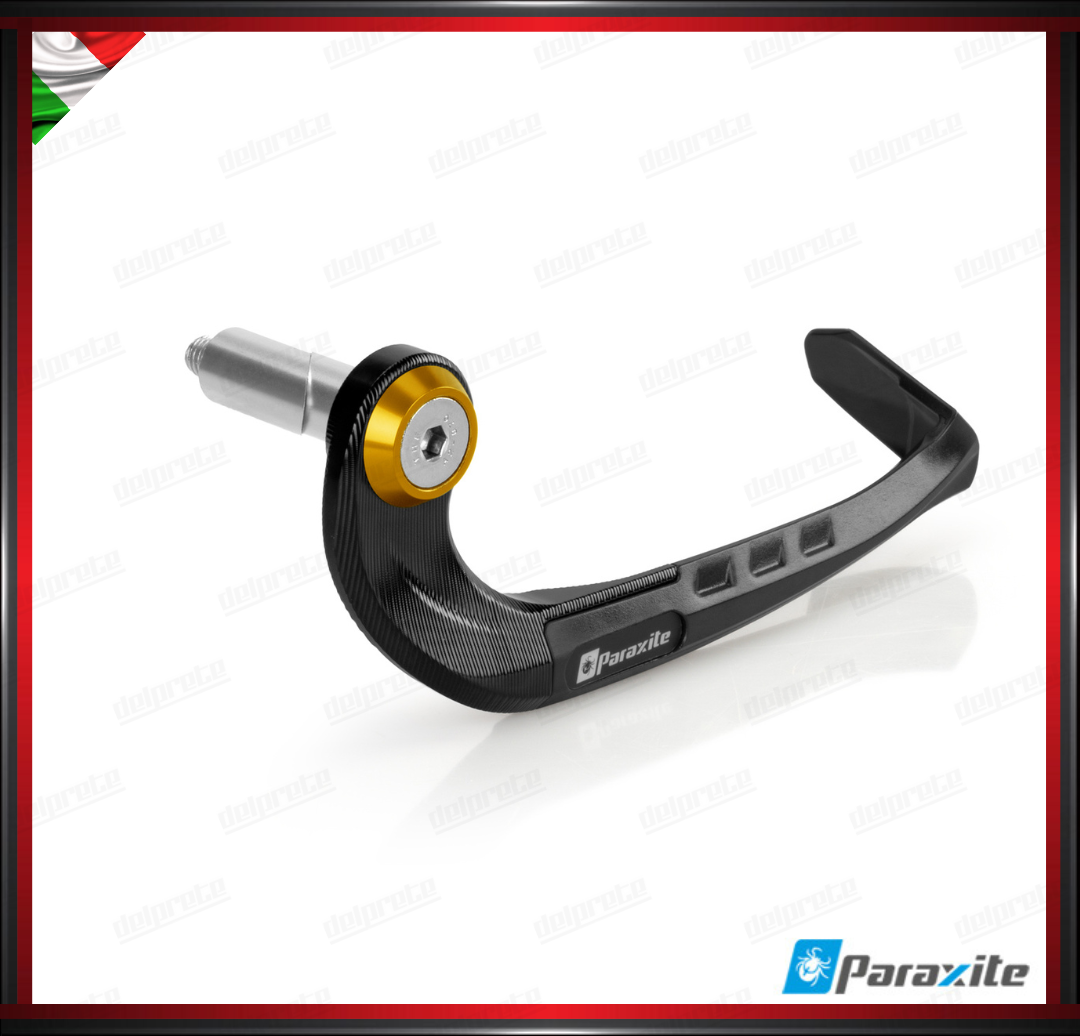 PROTEZIONE LEVA FRENO Ø 14-19,5 mm ALLUMINIO ANODIZZATO ORO - PARAXITE