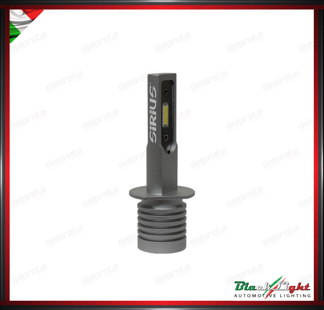KIT LED H1 SIRIUS CHIP SEOUL 6000K 3400 LUMEN 12V AUTO MOTO - SERIE XL H1 CSP