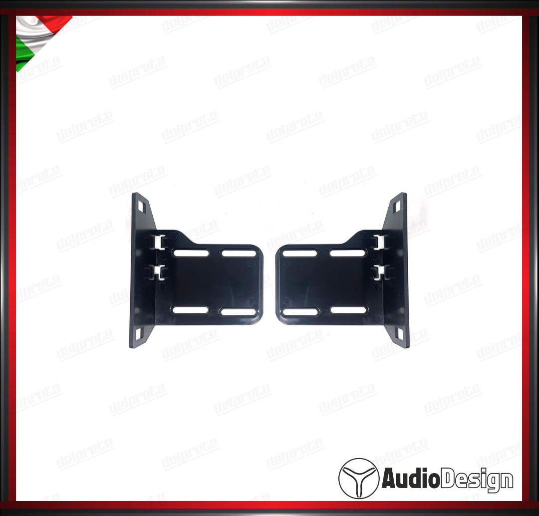 MASCHERINA 2DIN KIT MONTAGGIO AUTORADIO BMW X5 '00> NERO - AUDIODESIGN