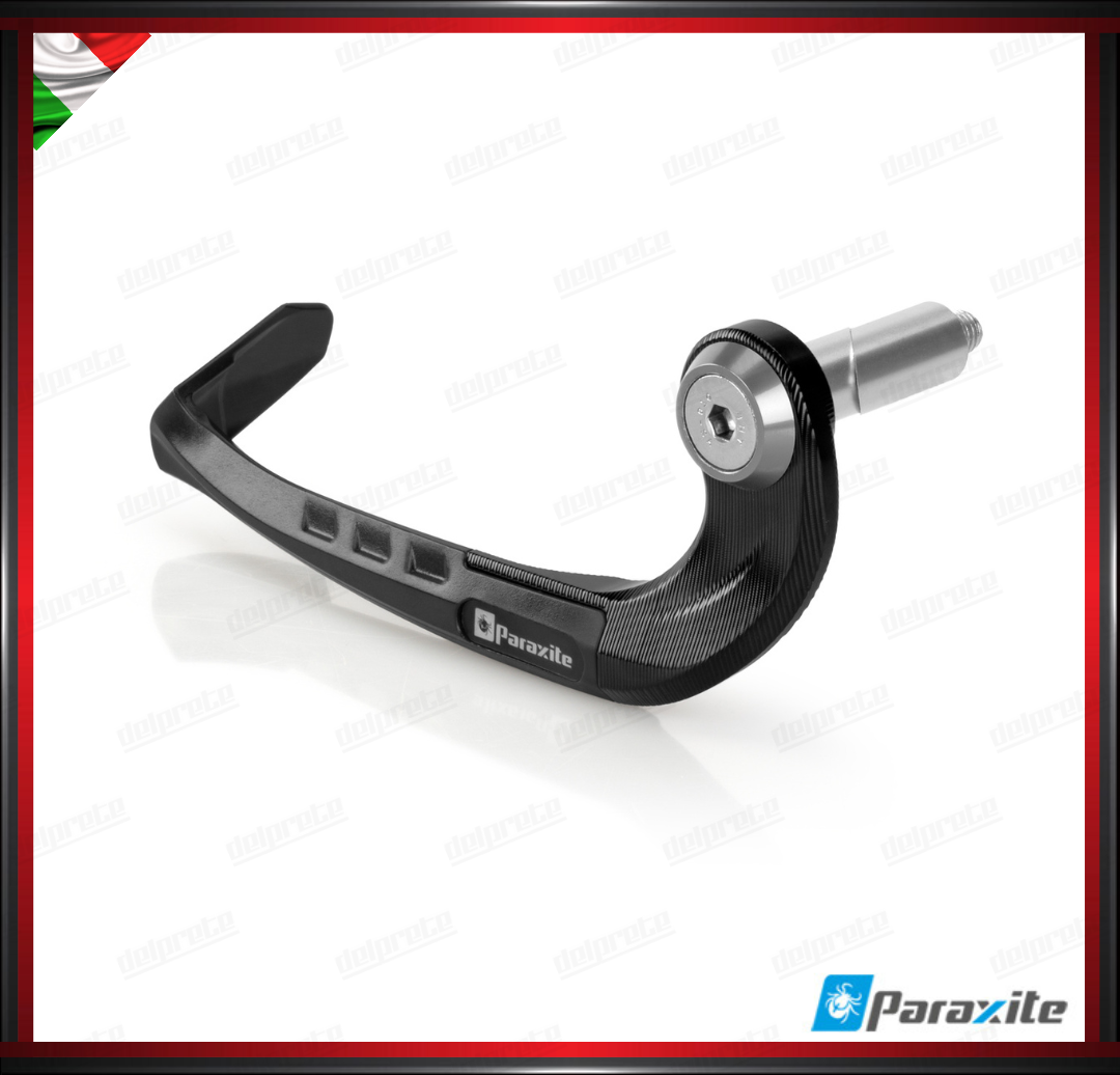 PROTEZIONE LEVA FRIZIONE Ø 14-19,5 mm ALLUMINIO ANODIZZATO ARGENTO - PARAXITE