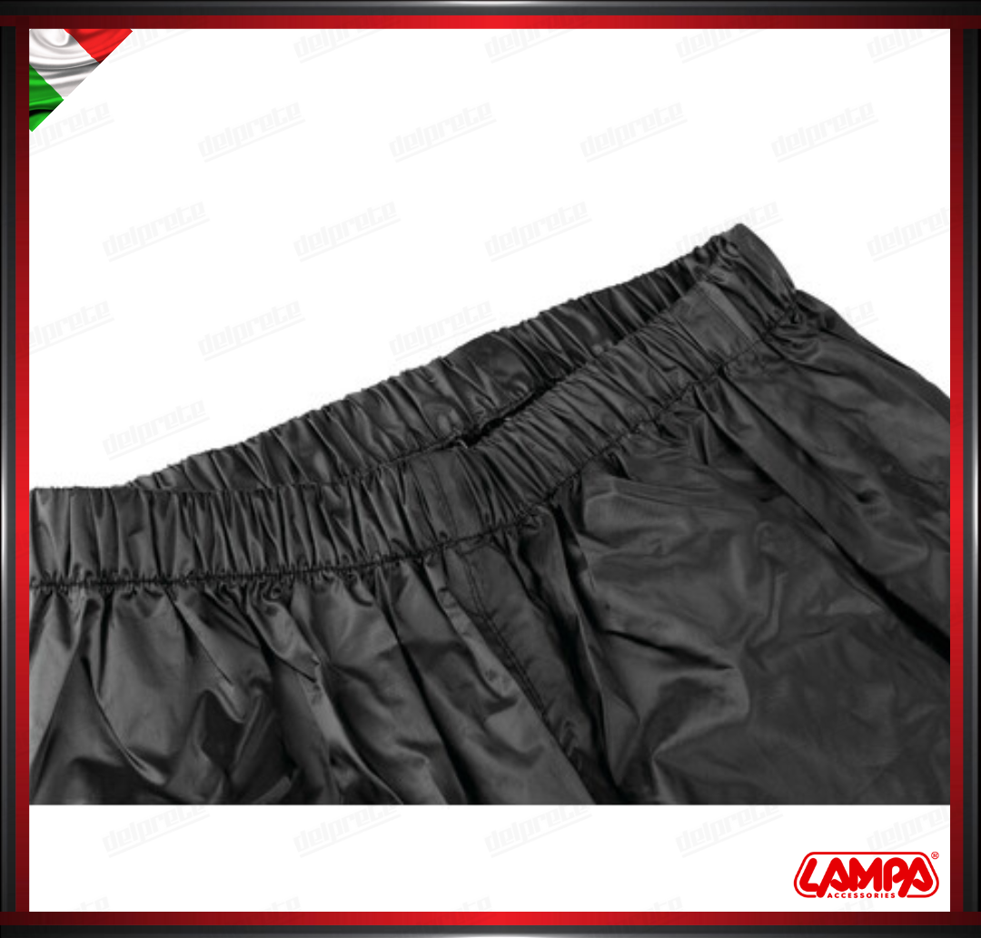 LYVIATAN - PANTALONE ANTIPIOGGIA INSERTI RIFLETTENTI ELASTICIZZATI - LAMPA