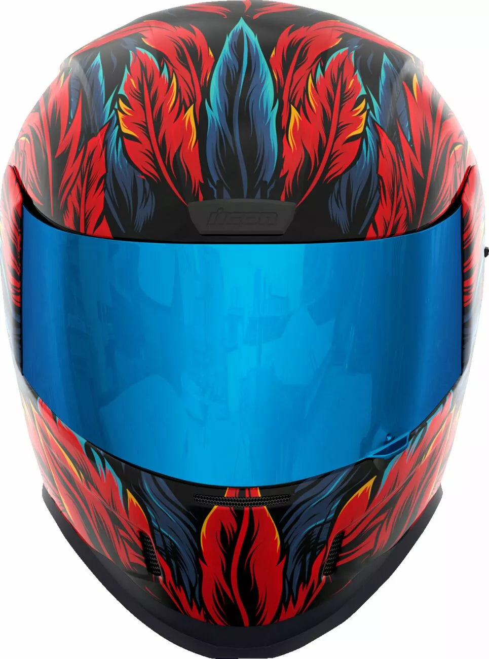 CASCO INTEGRALE - ICON AIRFORM FEVER DREAM - OMOLOGATO ECE 2206 ROSSO E BLU