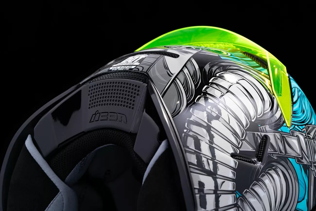CASCO INTEGRALE - ICON AIFRAME PRO OUTBREAK - OMOLOGATO ECE 2206