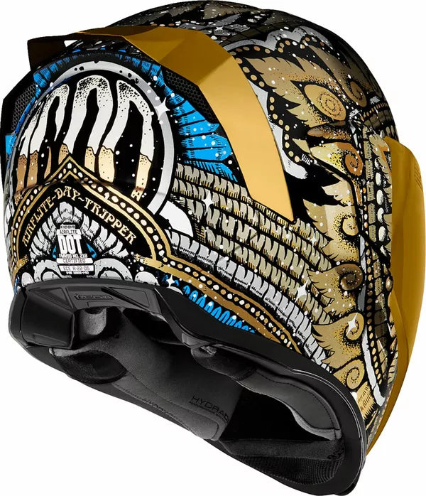 CASCO INTEGRALE - ICON AIRFLITE DAYTRIPPER ORO - ECE 2206
