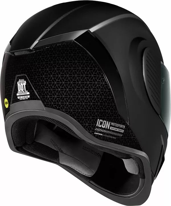 CASCO INTEGRALE - ICON AIRFORM COUNTERSTRIKE MIPS NERO OPACO - ECE 2206