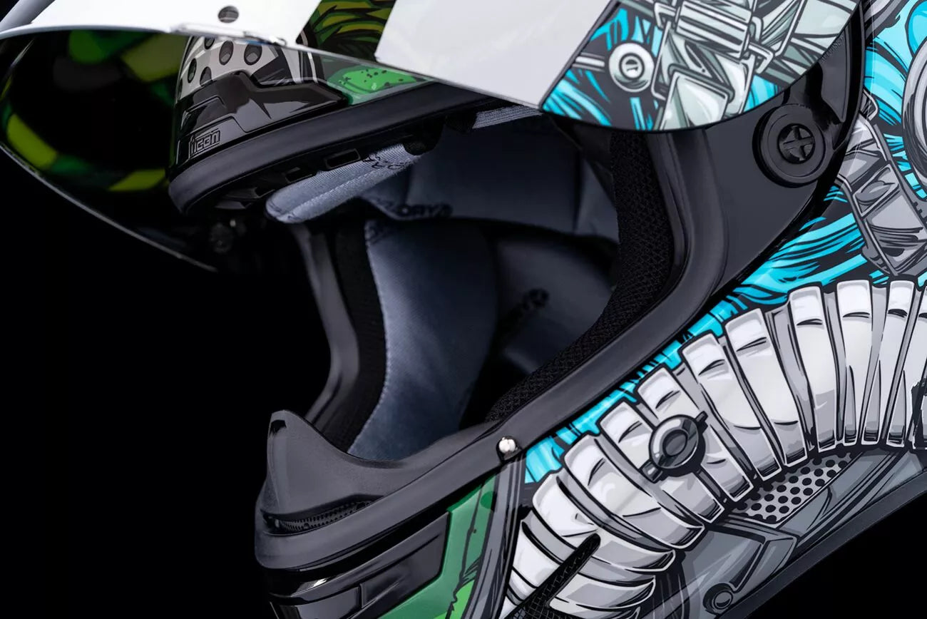 CASCO INTEGRALE - ICON AIFRAME PRO OUTBREAK - OMOLOGATO ECE 2206