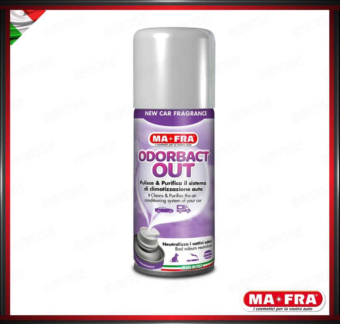 MAFRA - KLIMA ODORBACT OUT NEW CAR PURIFICANTE ABITACOLO CLIMA 150ML