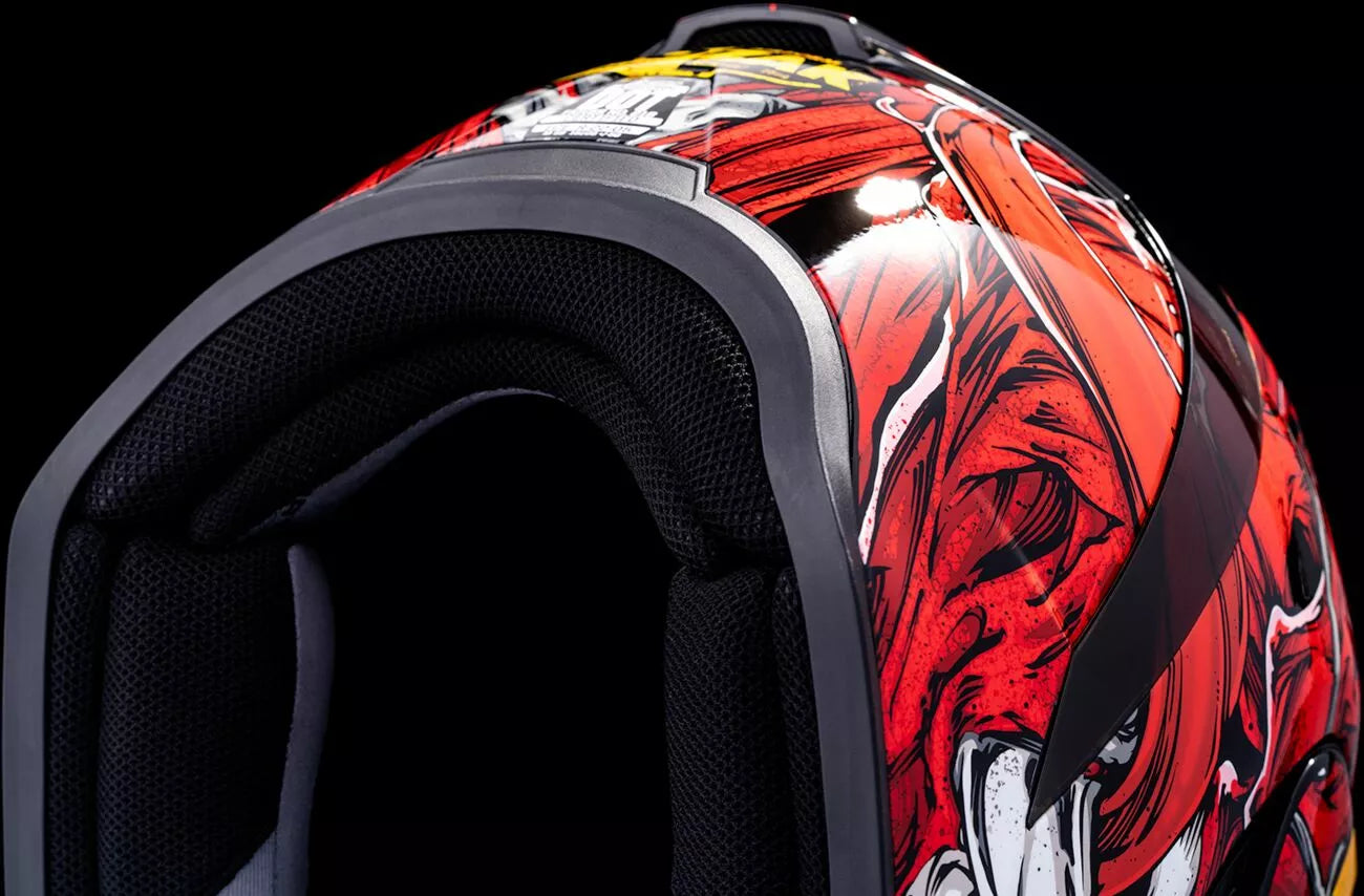 CASCO INTEGRALE - ICON AIRFORM BROZAK MIPS ROSSO - OMOLOGATO ECE 2206